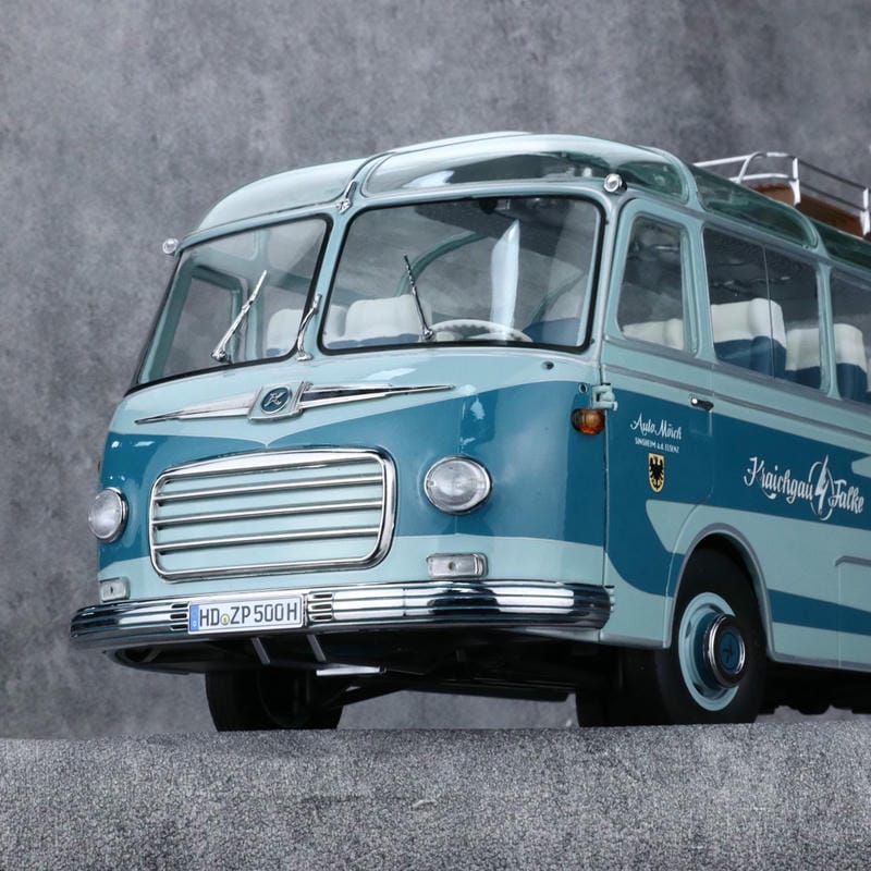 Schuco Setra S6 Kraichgaufalke Bus 1:18 Diecast Model – Blue