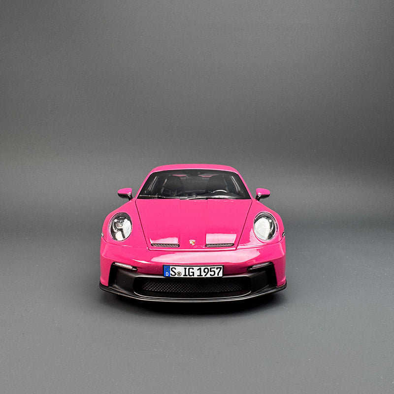 Norev Porsche 911 GT3 1:18 Scale Diecast Model Car – Alloy, ABS &amp; Rubber with Opening Doors and Functional Steering