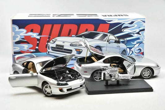 WHELART 1:18 Toyota Supra A80 Diecast Model Car