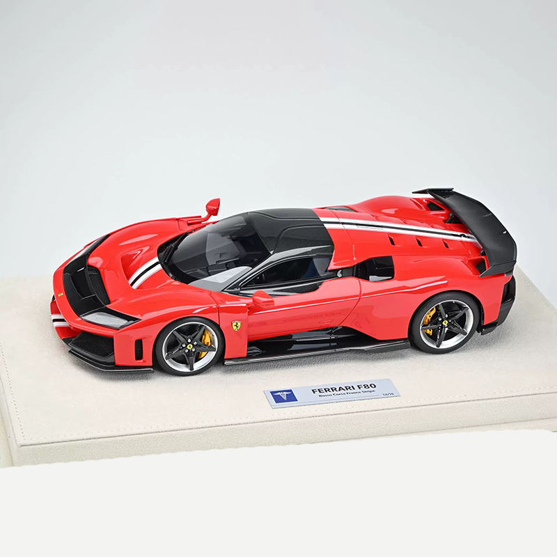 HC 1:18 Ferrari F80 Limited Edition Resin Model – V6 Hybrid Hypercar Collector Car