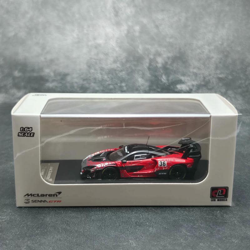 LCD Models 1:64 McLaren Senna GTR Diecast Model Car – Alloy Hypercar Collectible