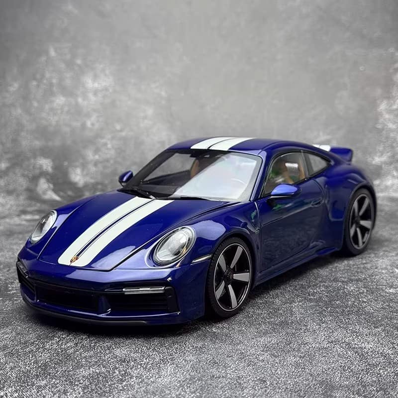 Minichamps 1:18 Porsche 911 (992) Sport Classic 2022 Alloy Diecast Model Car