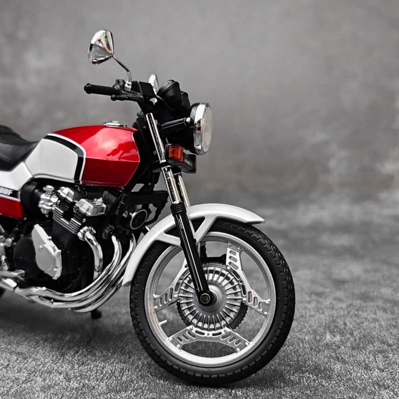 AOSHIMA 1:12 Honda CBX 400F Alloy Motorcycle Scale Model – YX car