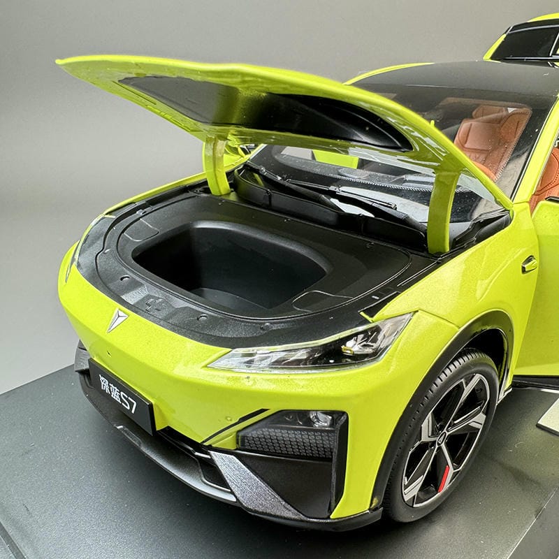 Original Changan S7 Deep Blue 1:18 Alloy Model Car