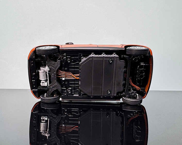 Zedriv GC1 1:18 Scale Orange Alloy Diecast Model – Interactive Collectible
