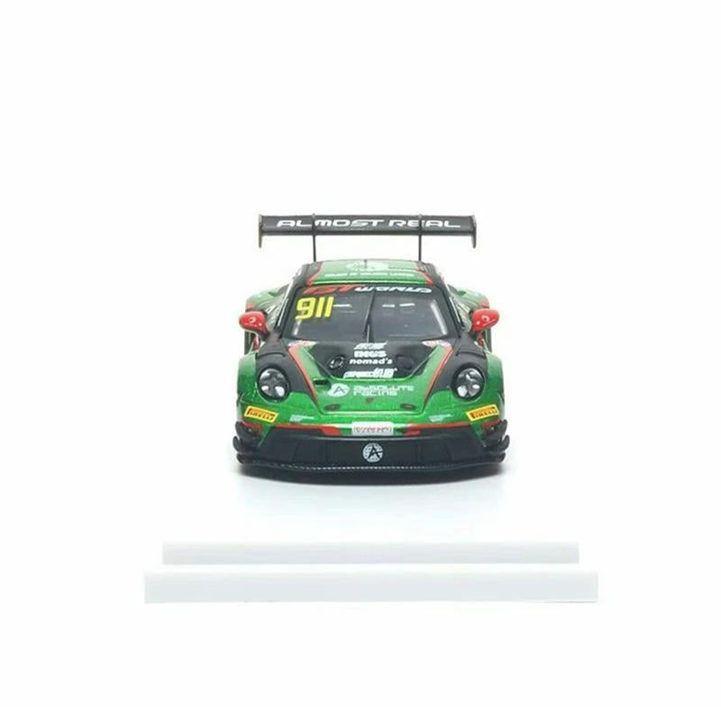 Almost Real 1:64 Porsche 911 GT3 R 2026 GT World Challenge Asia Mandalika #911 Alloy Model