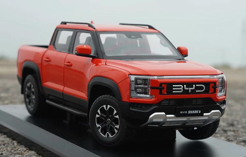 1:18 BYD SHARK New Energy Pickup Diecast Model