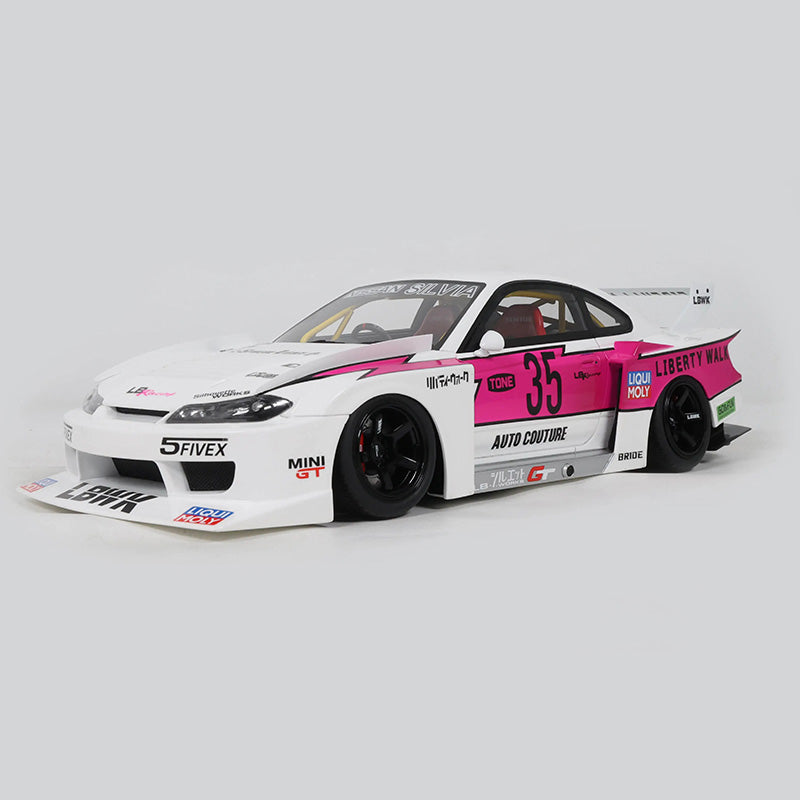GT Spirit 1:18 Nissan S15 Silvia LB Paint #35 Resin Model Car