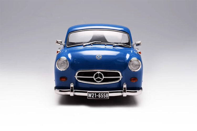 IVY Blue Miracle 1:18 Anhänger Transportfahrzeug Renntransporter Legierung Automodell