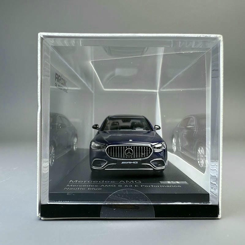 Almost Real 1:64 Diecast Model – Mercedes-Benz S63 (With Display Case)
