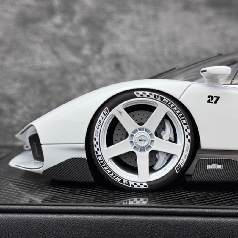 Frontiart FA Nilu27 White 1:18 Limited Resin Model Car