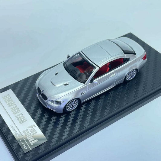 FINE MODEL 1:64 BMW M3 E93 Convertible Diecast Model Car – Alloy Open-Top Collectible