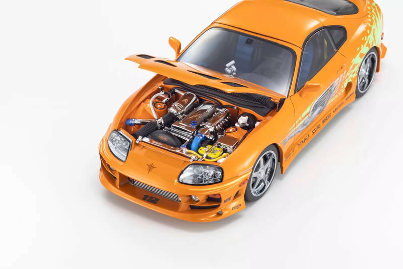 L*N様 1/18京商KYOSHO TOYOTA Supraトヨタスープラ大型モ Kyosho 1:18 Toyota Supra Turbo “Fast & Furious” Diecast Model – YX
