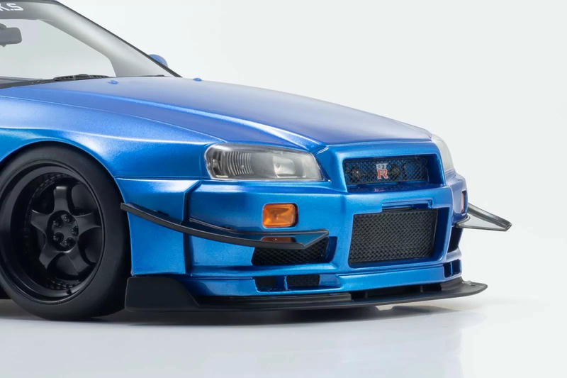 Kyosho 1:18 Nissan Skyline GT-R R34 Resin Model Car