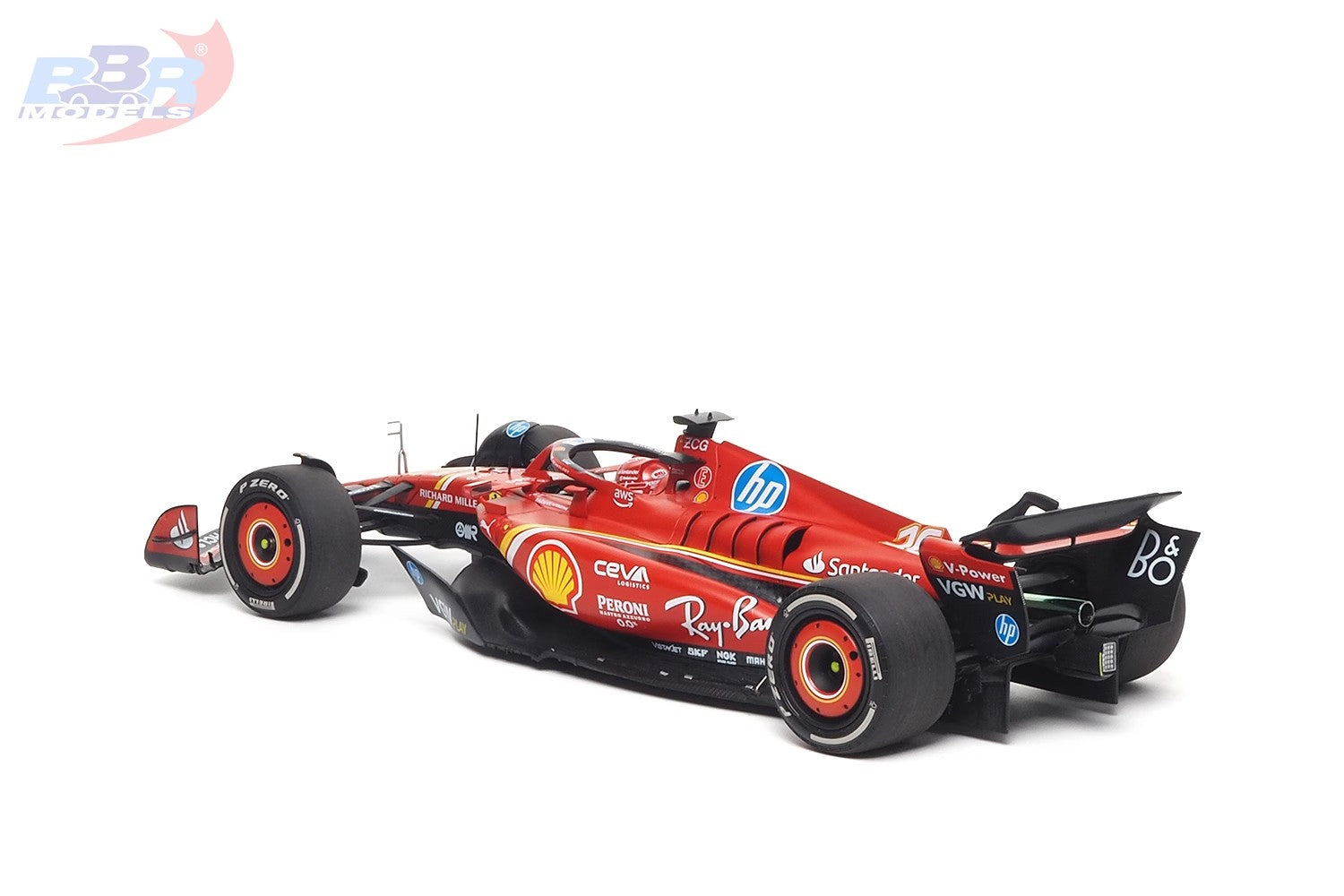 BBR 1:18 Alloy Model Car – Fully Enclosed Collectible (Premium Display-Only Edition)（2024 16# Monaco foam box）
