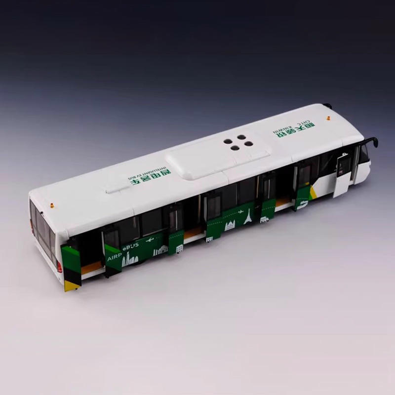 Original 1:42 Airport Shuttle Bus Alloy Model
