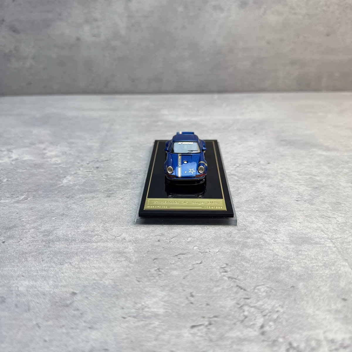ZINCIT 1:64 Porsche Singer DLS Diecast Model Car – Foshan Exhibition Limited Edition Alloy Collectible