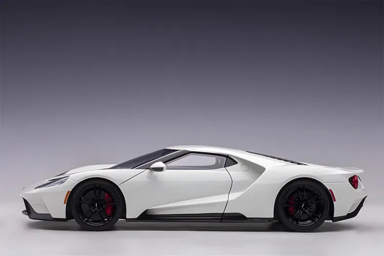 Autoart 1/18 Ford GT 2017 White Diecast car model Collectible Car Models