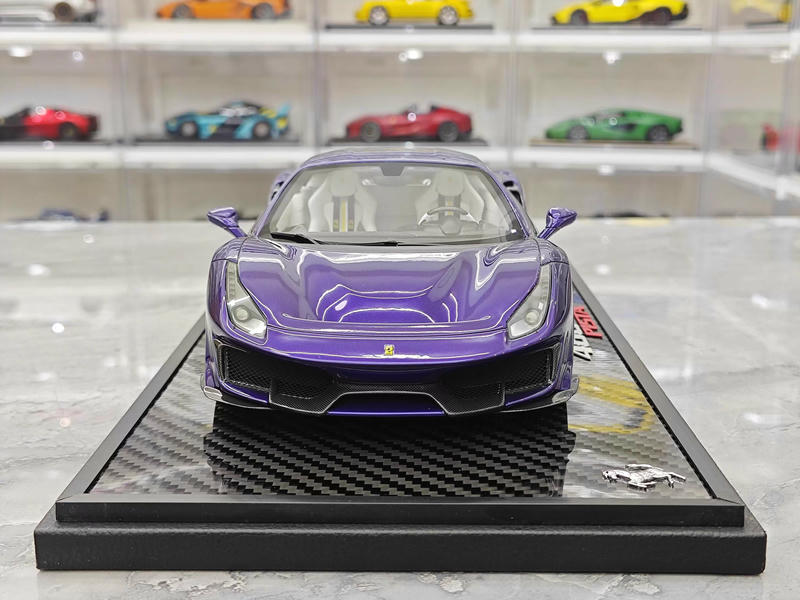 BBR 1:18 Ferrari 488 Pista Spider Hardtop Resin Model
