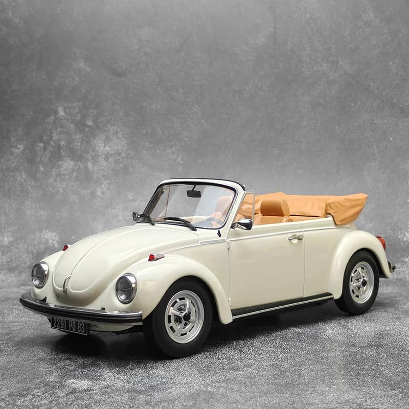 NOREV 1:18 Volkswagen Beetle 1303 Cabriolet Diecast Model – Classic VW Bug