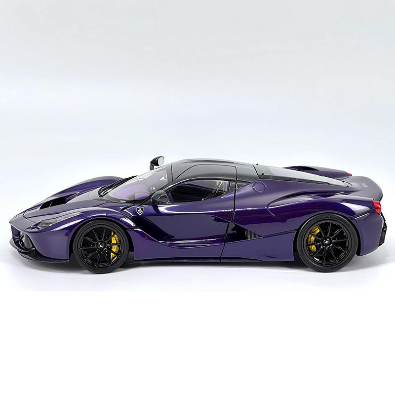 BBR 1:18 Ferrari LaFerrari Dubai Purple Diecast Car