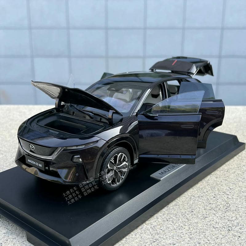 Official 1:18 Mazda EZ-60 Diecast Model Car – Electric SUV New Energy Vehicle Collector