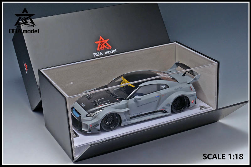 BBA Nissan GT-R 35GT-RR 1:18 Resin Model Car