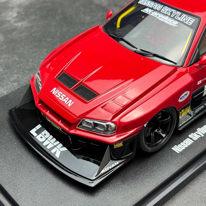 GT Spirit 1:18 Nissan Skyline GT-R R34 Super Silhouette LBWK Resin Model