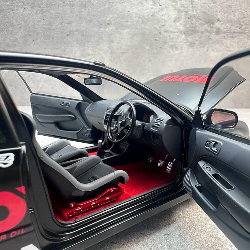 MotorHelix 1:18 Honda Civic Type R EK9 Diecast Model