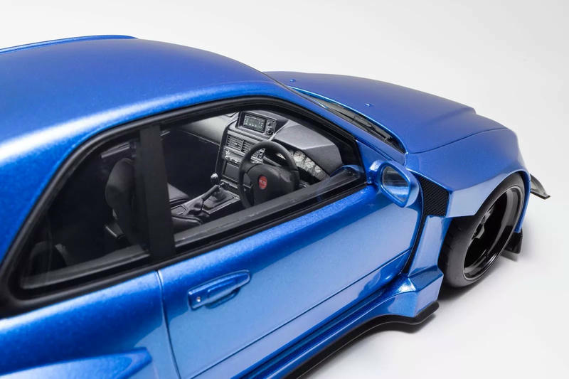 Kyosho 1:18 Nissan Skyline GT-R R34 Resin Model Car – YX car model