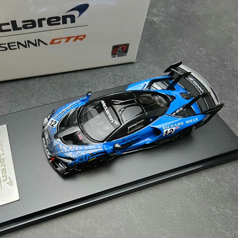 LCD Models 1:64 McLaren Senna GTR Diecast Model Car – Alloy Hypercar Collectible