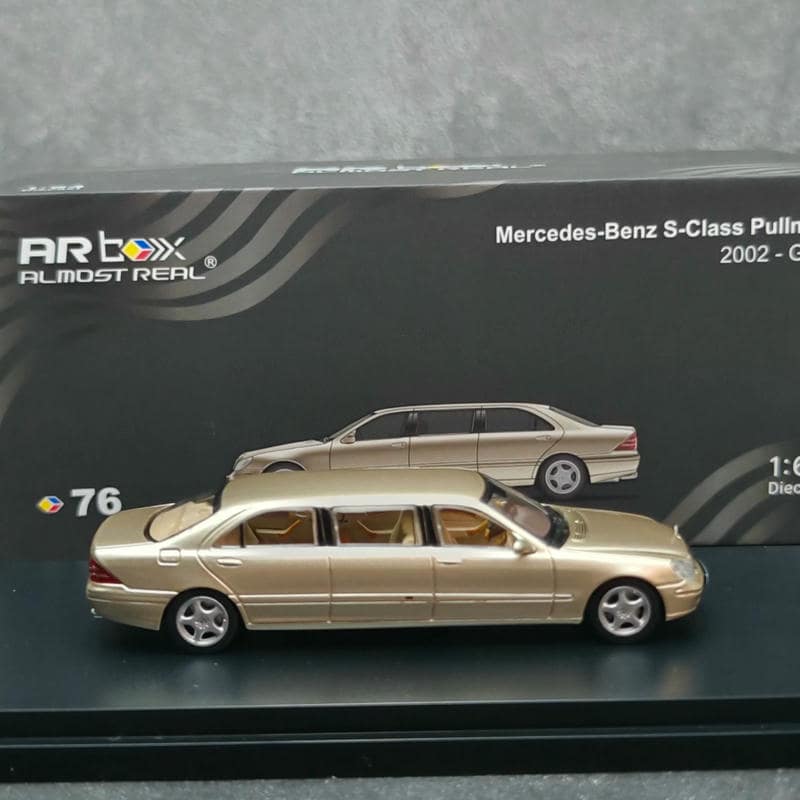 AR BOX 1:64 Mercedes-Benz S600 Pullman 2002 Diecast Model Car