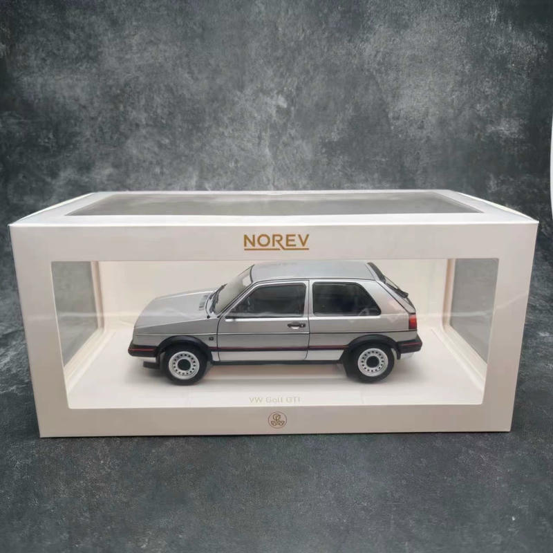 Volkswagen Golf GTI 1989 1:18 Norev Diecast Model Car – Silver