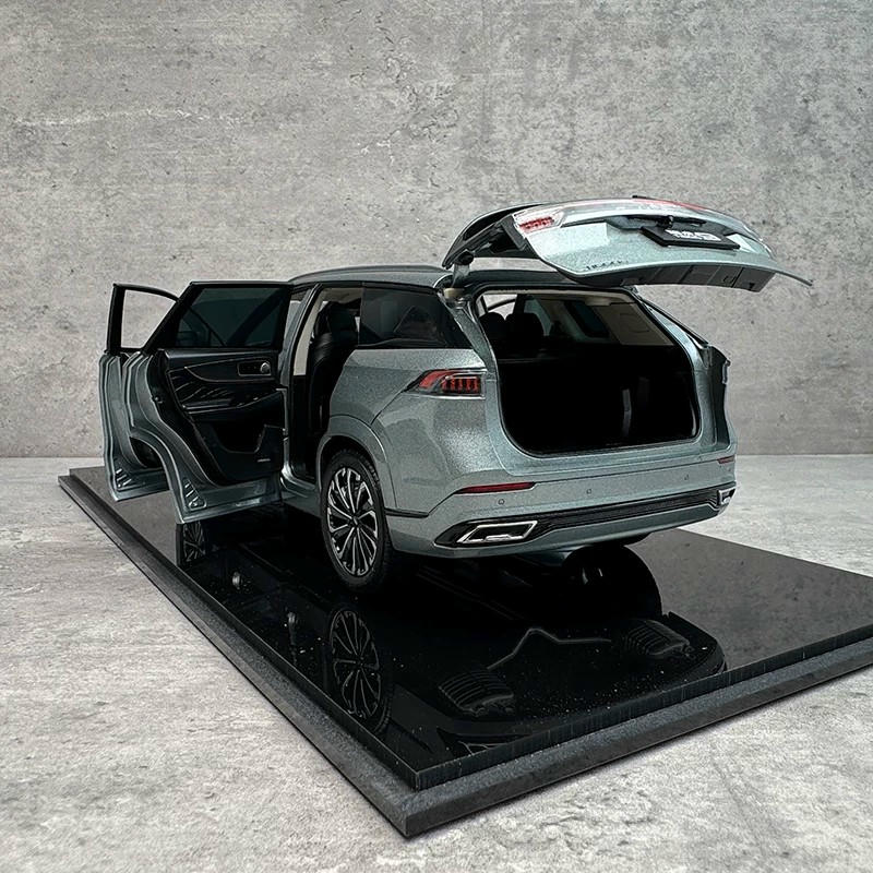 1:18 Chery Tiggo 9 Alloy Model — Olive Gray