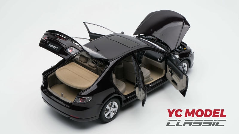 YC Model Mazda6 Coupe 1:18 Diecast Model Car