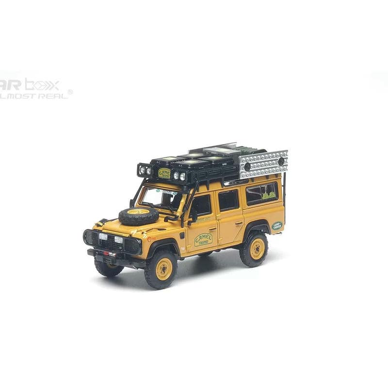 AR Box 1:64 Land Rover Defender 110 Camel Trophy 1993 Sabah–Malaysia Support Vehicle Diecast Model