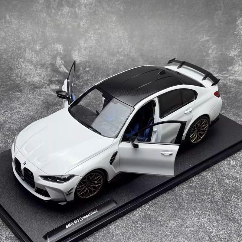 Solido 1:18 BMW M3 (G80) Performance Parts Alpine White 2024 Diecast Model&nbsp;