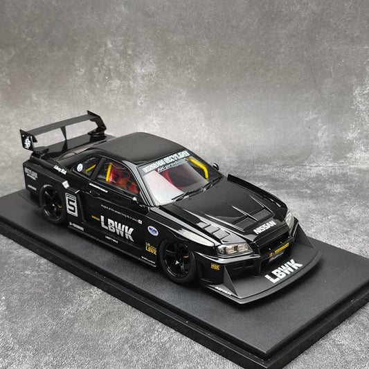 GT Spirit 1:18 Nissan Skyline GT-R R34 LB-Super Resin Model – Liberty Walk Widebody JDM