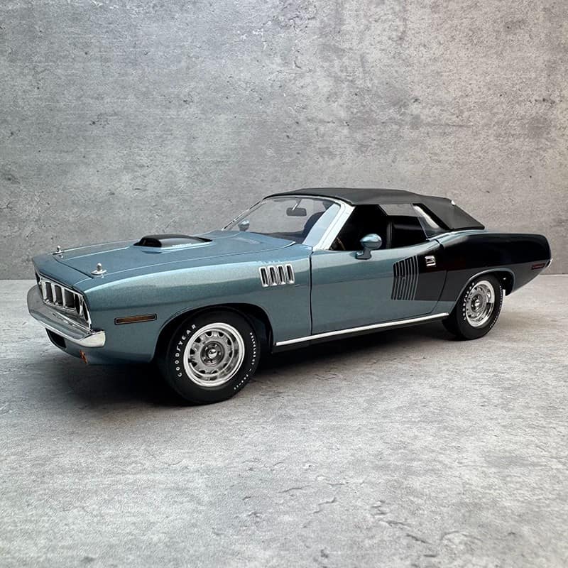 ACME 1:18 1971 Plymouth Hemi Cuda Diecast Model Car – American Muscle Collector