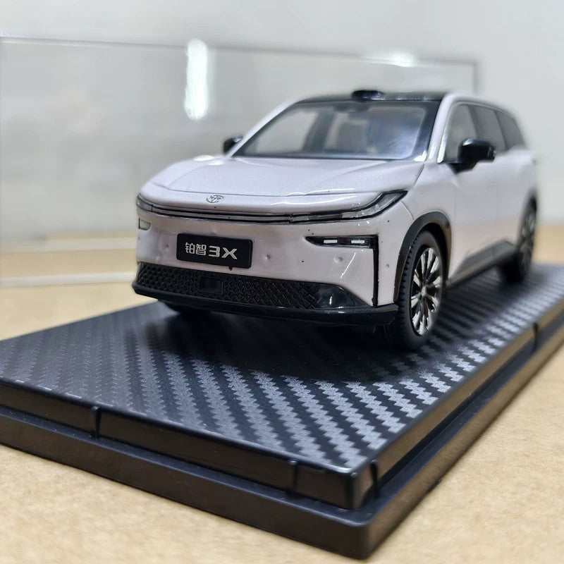 Original 1:30 Toyota bZ3X Diecast Model – GAC Toyota Electric SUV