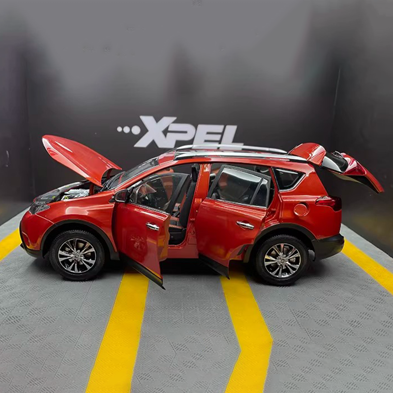 Original Factory 1:18 Toyota RAV4 2013 Alloy Diecast Model Car