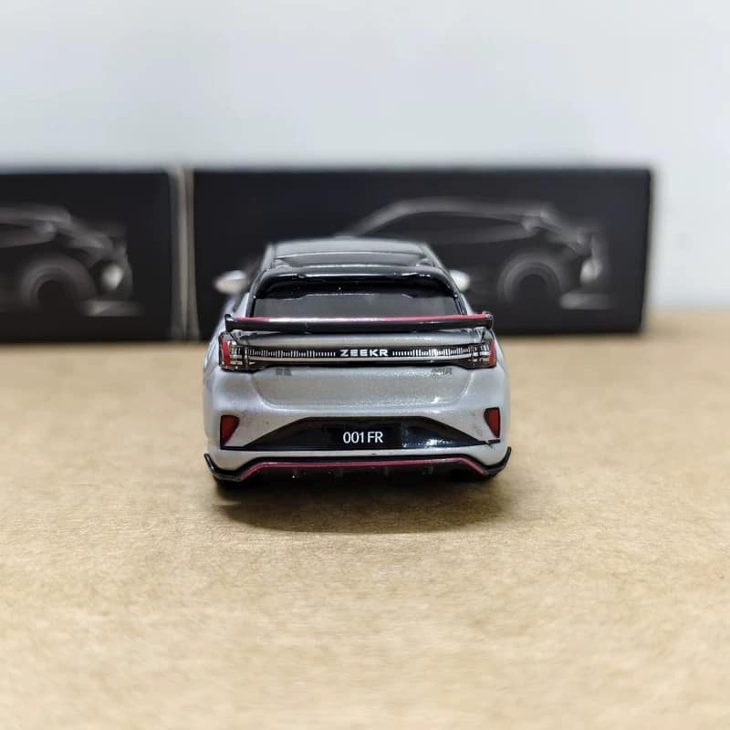 Official 1:64 ZEEKR 001 FR Diecast Model Car – Geely Electric Performance Sedan Alloy Collectible