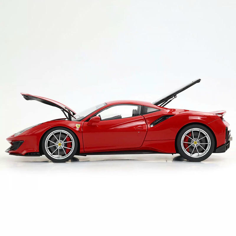 BBR 1:18 Ferrari 488 Pista Diecast Model – Rosso Corsa