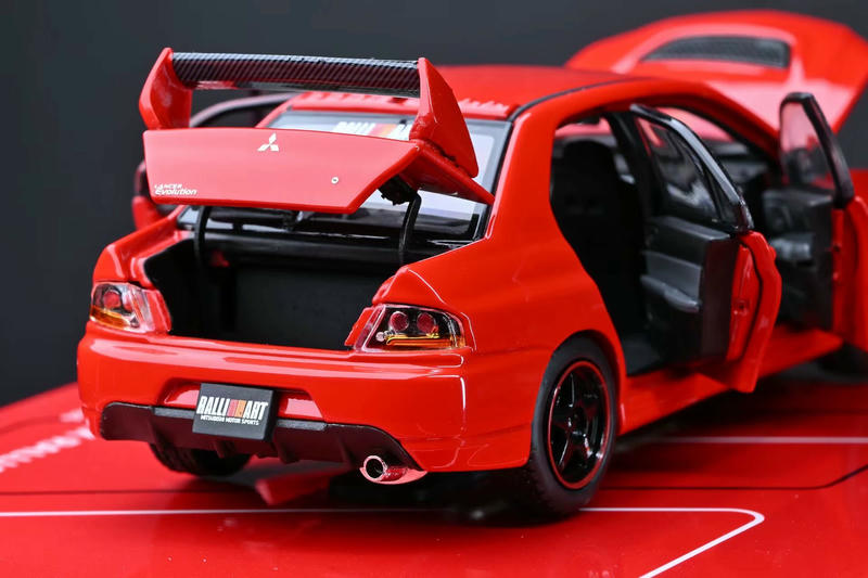 GATHERJOY 1:43 Mitsubishi Lancer Evolution IX RALLIART Diecast Model