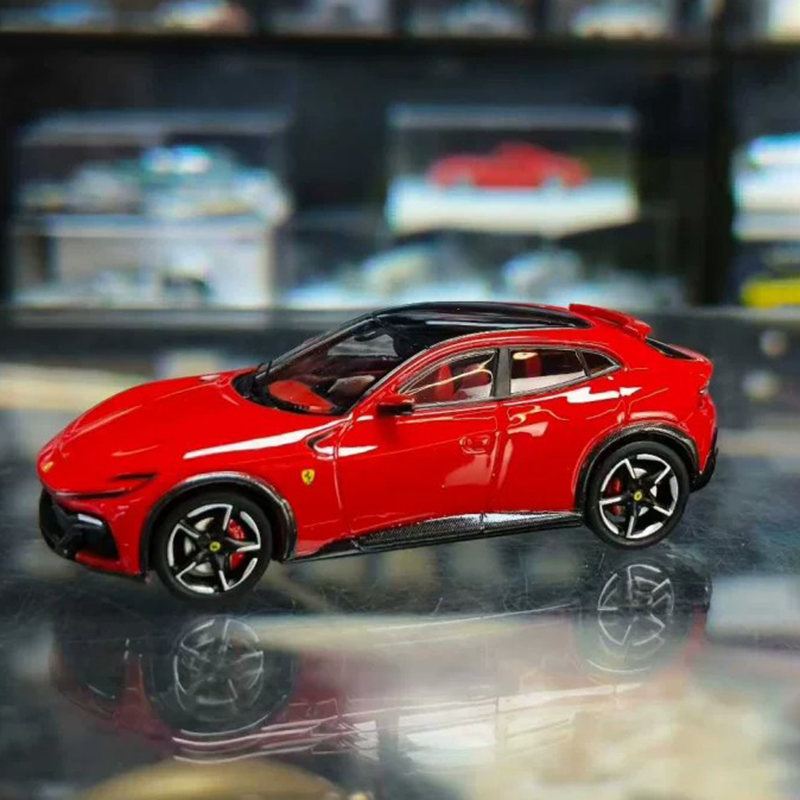 Funny Model 1:64 Ferrari Purosangue V12 SUV Limited Edition Diecast Model