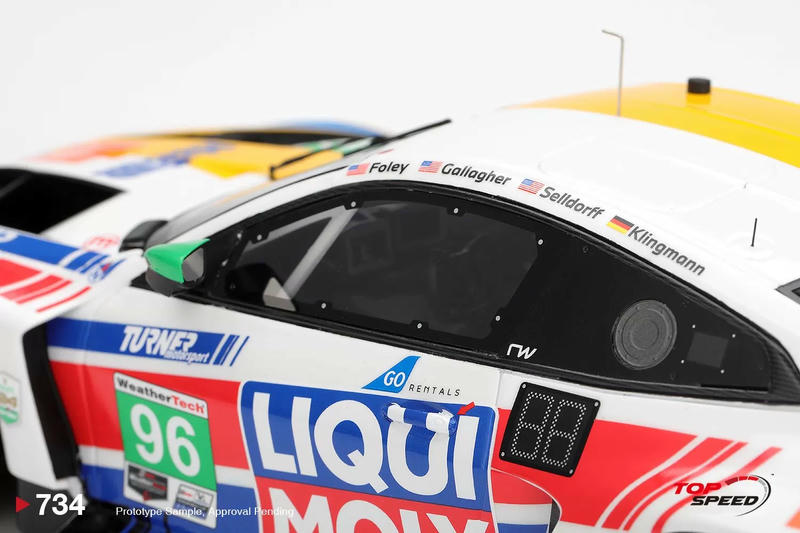 TopSpeed 1:18 BMW M4 GT3 EVO Daytona 2026 Resin Model Car