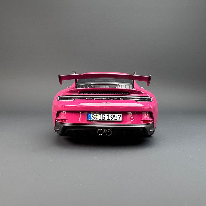 Norev Porsche 911 GT3 1:18 Scale Diecast Model Car – Alloy, ABS &amp; Rubber with Opening Doors and Functional Steering