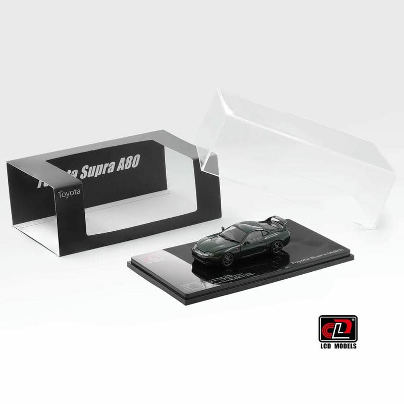 LCD 1:43 Toyota Supra A80 Full Opening Diecast Model – Legendary JDM Sports