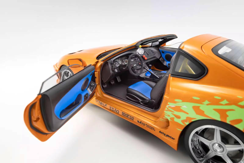 Kyosho 1:18 Toyota Supra Turbo “Fast & Furious” Diecast Model – YX