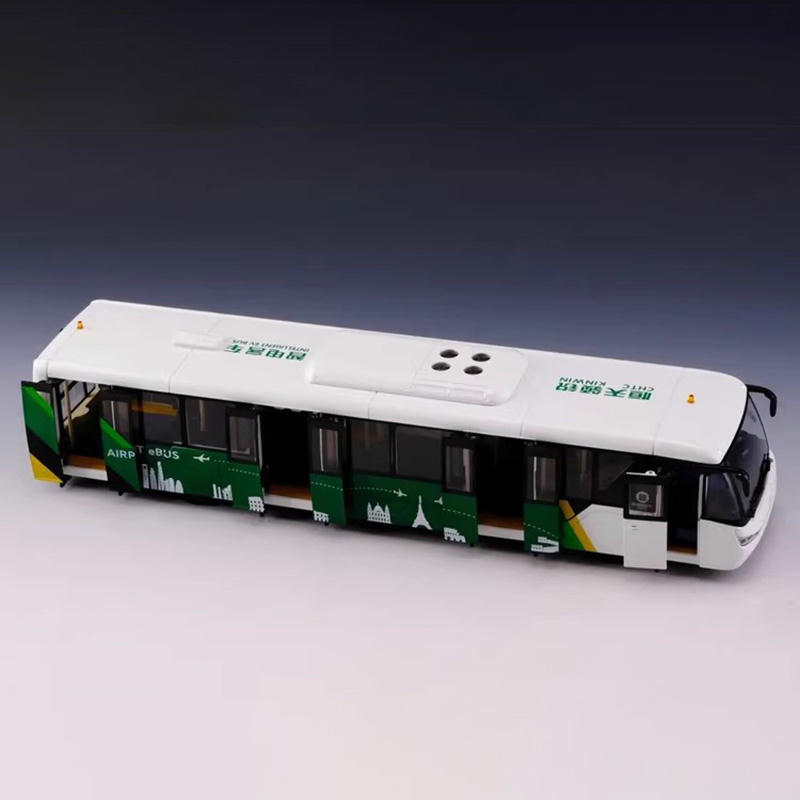 Original 1:42 Airport Shuttle Bus Alloy Model